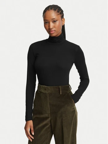 Weekend Max Mara Marškinėliai Multif 2625946012 Juoda Regular Fit