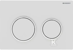 Geberit Betjeningsplade Omega20 mathvid/hvid