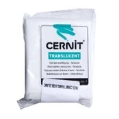 Cernit permatomas baltas 62g