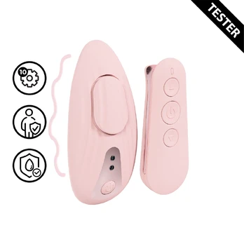 Loveline Celeste Paris Remote-Control Panty Device Pink Compact Tester