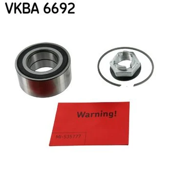Rato guolio komplektas SKF VKBA 6692
