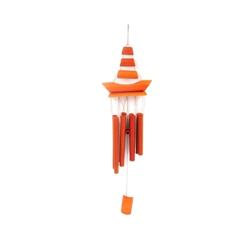 Bambukinis vėjo varpelis "Laivelis", 70 cm