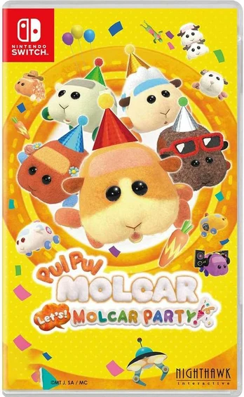Pui Pui Molcar Let's! Molcar Vakarėlis! Nintendo Switch