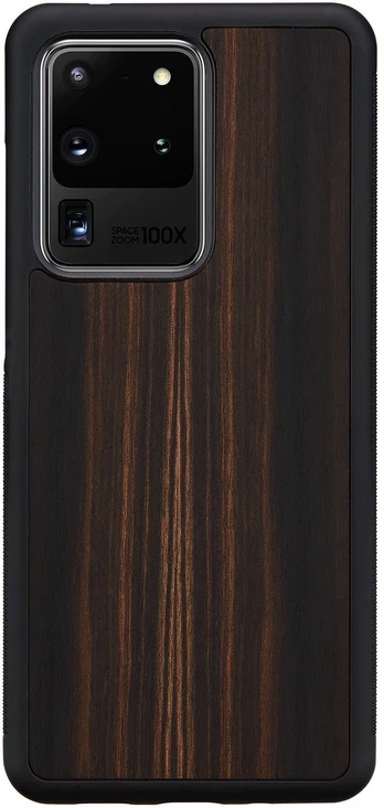 MAN&WOOD case for Galaxy S20 Ultra ebony black