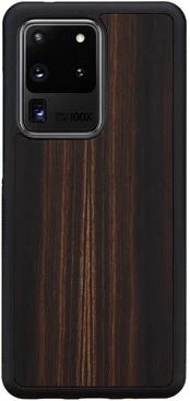 MAN&WOOD case for Galaxy S20 Ultra ebony black kaina