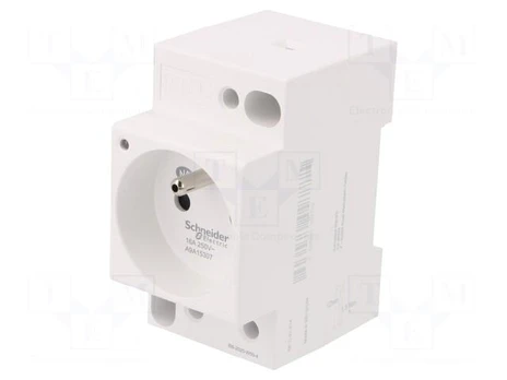 E-type socket | 250VAC | 16A | for DIN rail mounting | ACTI9