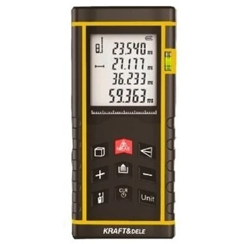 Lazerinis atstumo matuoklis 0.05-60m KRAFTDELE, KD10406