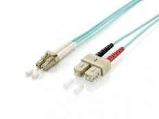 Equip 255312 optinio pluošto kabelis 2 m OM3 LC SC Turkis