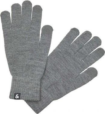 Jack & Jones Men´s gloves JACBARRY 12159459 Gray Melange