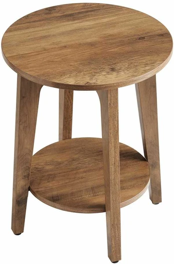 Vasagle Beistelltisch mit unterer Ablage in modernem Stil