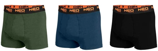 Neo Tools Trumpikės basic 2, 3-pack, dydis XL