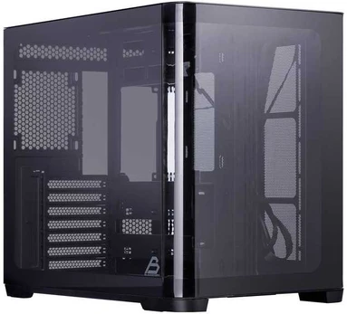 Blackstorm Artemis FT1B ATX-kotelo panoramaikkunalla, musta