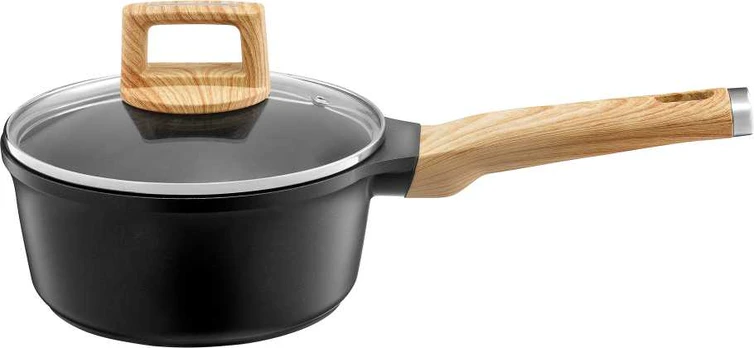 Kaistuvas su dangteliu Noir su powłoką Qualum Basic Stone 16 cm AMBITION