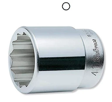 1' Dvylikakampė galvutė KOKEN 55 mm