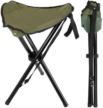 Mil-Tec Od 3-Leg Folding Stool Trikojė sulankstoma kėdutė