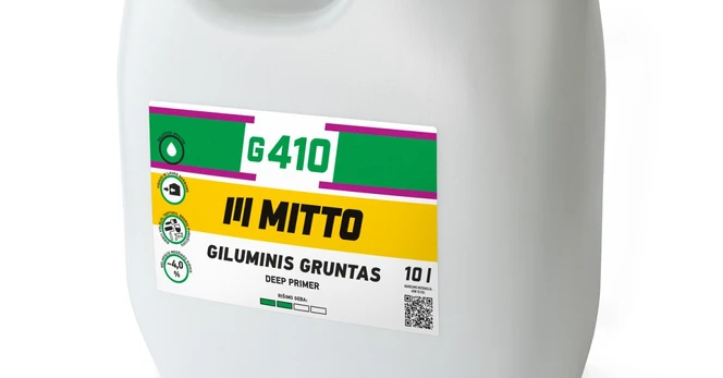 Giluminis gruntas MITTO G410, 10 l