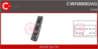 Jungiklis, lango pakėliklis CASCO CWR89002AS