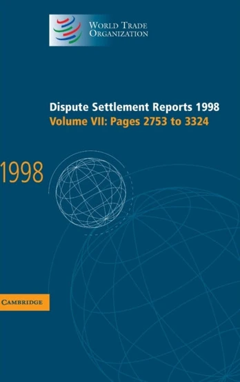 Dispute Settlement Reports 1998: Volume 7, Pages 2753-3324