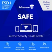 F-Secure Internet Security für alle Geräte [7 Geräte - 1 Jahr] [Vollversion] kaina