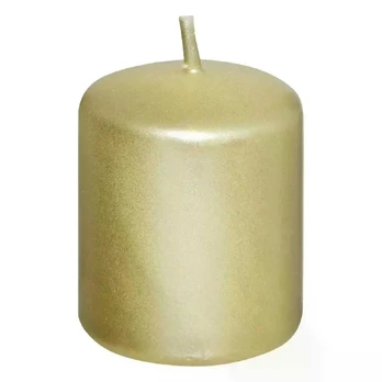 CANDLE SATIN GOLD 4x40gr