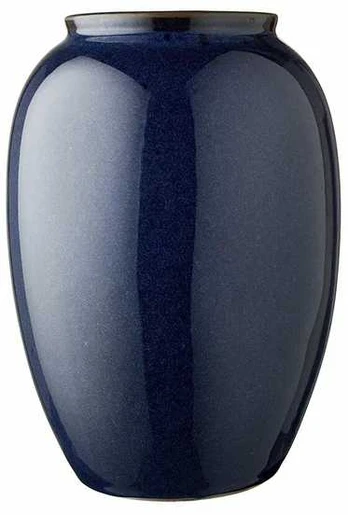 BITZ Vaza 25 cm tamsiai mėlyna
