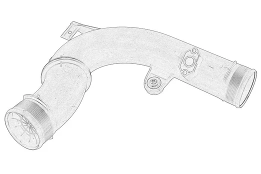 kompresoriaus padavimo žarna OE VW 6C0 145 770A