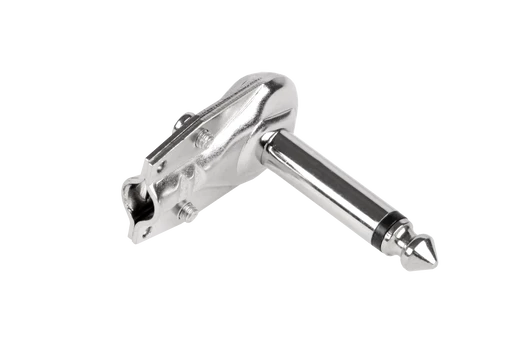 Wtyk Jack 6.3 mono metal kątowy