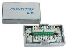 Ostatní Junction box for Cat.5e cables, shielded
