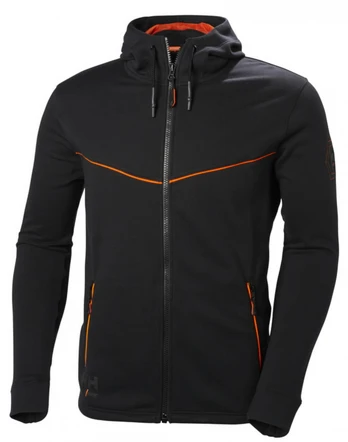 Džemperis CHELSEA EVOLUTION HOOD, juodas L, Helly Hansen Workwear