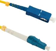 Qoltec Patchcord światłowodowy LC/UPC - SC/UPC | Singlemode | 9/125 | G652D | Simplex | 2m kaina