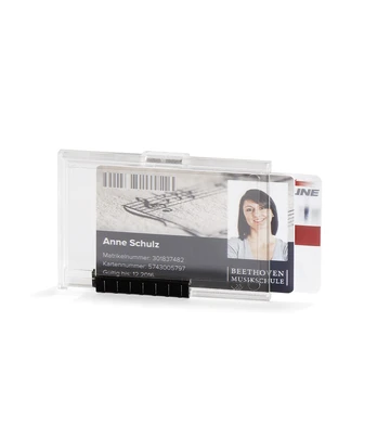 Kabinamas dėklas magnetinei kortelei DURABLE PUSHBOX DUO, 10 vnt./pak.