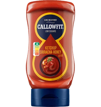 Callowfit Ketchup Sriracha Honey, 300 ml