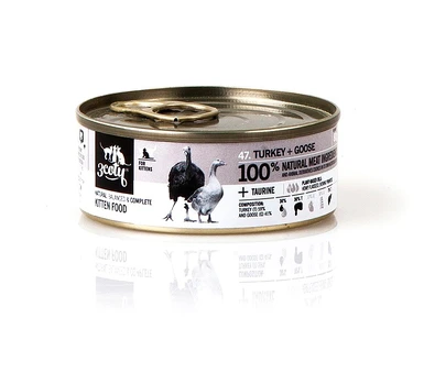 3Coty kalakutiena + GOOSE for Kittens 80g