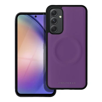 Roar Mag Morning Case - for Samsung Galaxy A54 violetinė