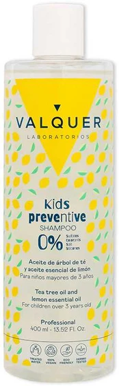 Valquer KIDS PREVENTIVE 0% Šampūnas 400 ml