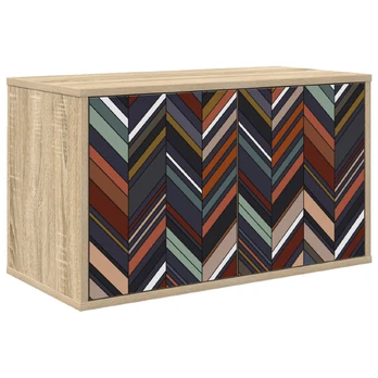 Sieninis televizoriaus stovas OMMEN 69 x 33 x 40 cm