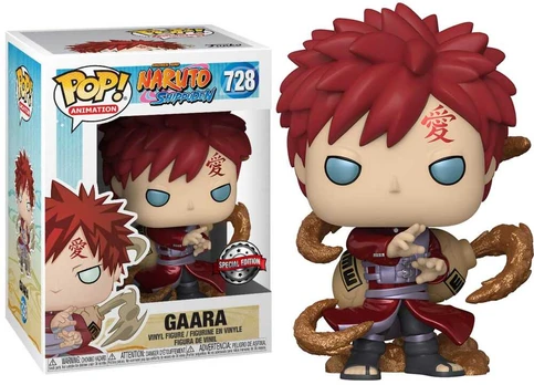 Funko POP figure Naruto Gaara Metallic Exclusive