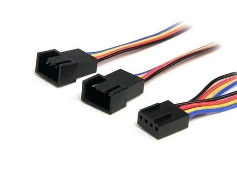 „StarTech“ 4 kontaktų – 4 kontaktų x2, 0,3 m, daugiaspalvis (FAN4SPLIT12)