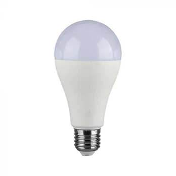 15W LED lemputė, E27, A65, 6500K, SAMSUNG CHIP