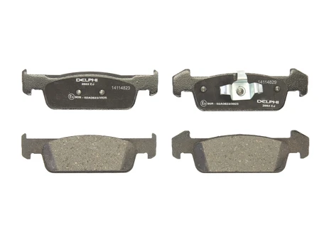 DELPHI LP2663 Brake pad set