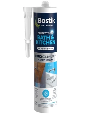 Hermetikas Bostik, 0.28 l, balta
