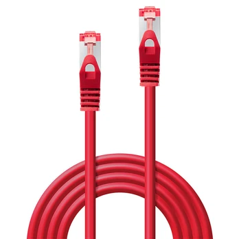 LINDY Patchkabel Cat6 S/FTP Basic raudona 10m