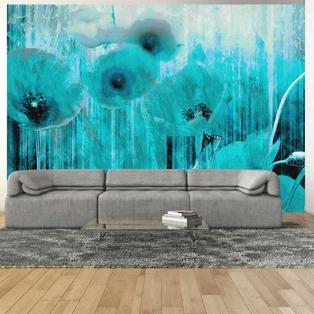 Artgeist Fototapetas - Turquoise madness