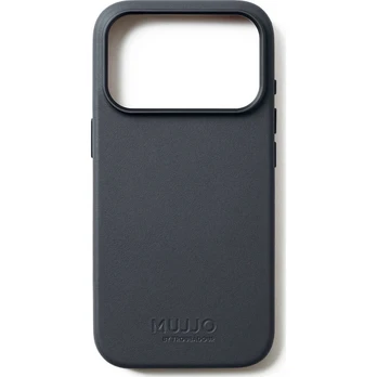 Mujjo Leather Case for iPhone 17 Pro - Basalt