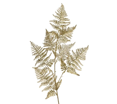 Dirbtinė šakelė ASPARAGUS, auksinės sp., 3 x 36 x 87 cm, 1 vnt