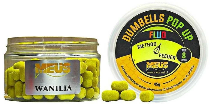 Boiliai Meus Dumbells Pop Up 8mm - Vanilla