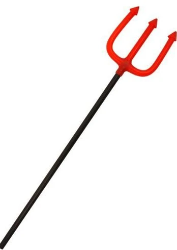 Velnio šakės (58.5 cm) Boland, raudona sp.