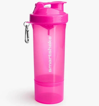SmartShake SLIM, Neon Pink, 600 ml