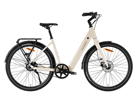 Dviratis 28" elektrinis Luna NEO unisex kreminis