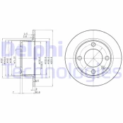 Stabdžių diskas DELPHI BG2691 kaina